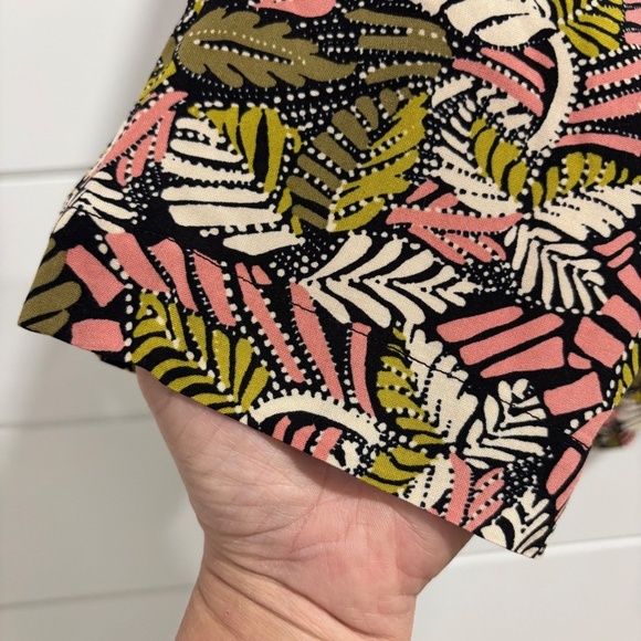 Part Two Copenhagen botanical print 3/4 sleeve blouse flowy size EU40 - Picture 5 of 16